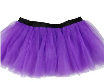 Lavender Color Run Tutu / Adult Run / Waist 18-36" / 10" long