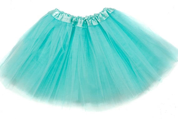 aqua tutu skirt