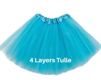 Tutu, Turquoise tutu, Tutus for girls, tulle skirt, dress up, costume, granddaughter gift