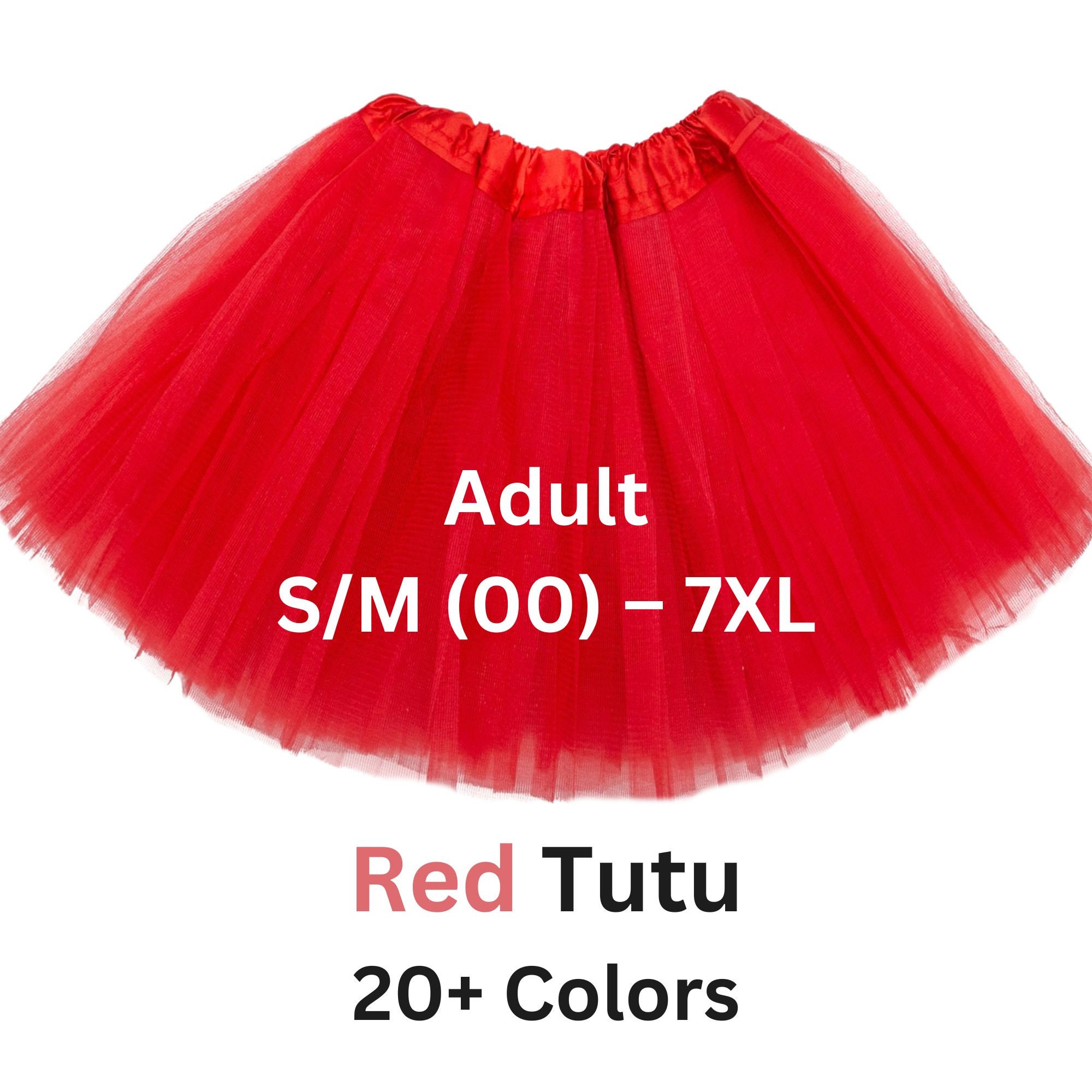Plus size red tutu hotsell