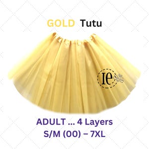 gold tutu dress for adults Double Trouble Tutu Skirt – Dottie for Running main image 0