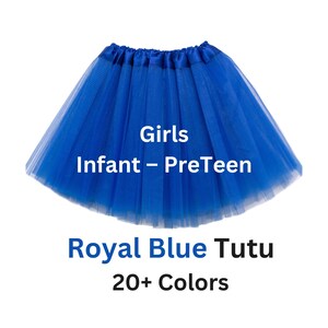 Tutu, Royal Blue tutu, tutus for girls, tulle skirt, girls tutu, costume, granddaughter gift