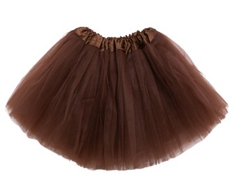 tutu skirts brown