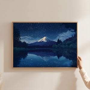 Katsushika Hokusai Poster - Japanese Exhibition Art, Hokusai Print as Japandi Artwork, Japanese Landscape Wall Art