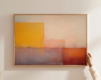 Mark Rothko Digital Print - Colorful Wallart, Rothko Wall Decor, Horizontal, Digital Download, Museum Art, Rothko Wall Art, Abstract Art