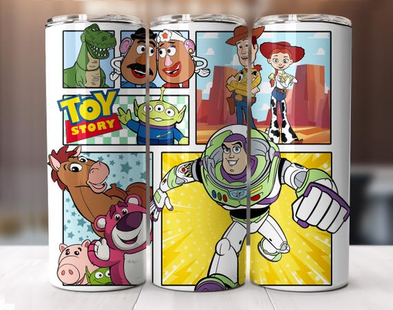 Toy Story Tumbler Design: Kids Cartoon 20oz Sublimation PNG (Digital Download)
