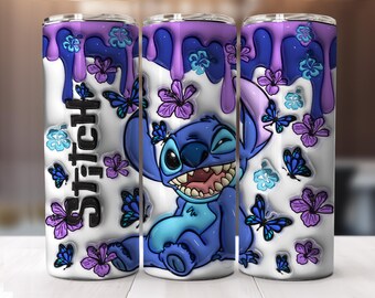 Nadmuchana folia na kubek z motywem kreskówki: projekt filmu 3D (pobierz PNG)