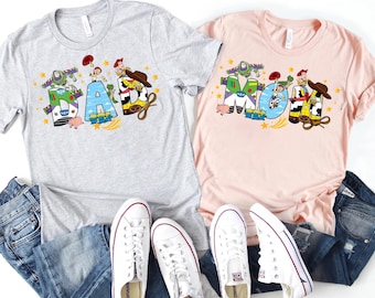 Toy Story Dad and Mom PNG: Buzz Lightyear & Woody (Instant Download)