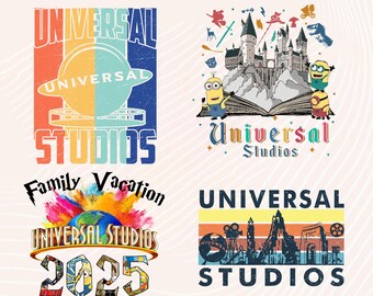 Universal Studios 2026 Trip PNG Bundle (Digital Download)