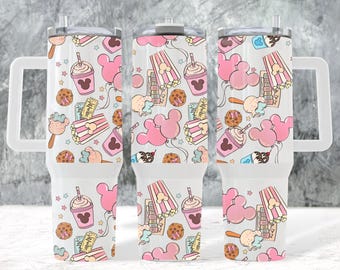 Snackgoal Tumbler Wrap: Magical Snacks Design (Digital Download)