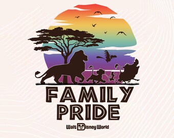 Family Pride PNG: Hakuna Matata Animal Kingdom Family Trip (Digital Download)