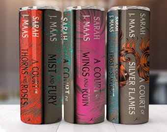 ACOTAR Velaris Tumbler Design: City of Starlight PNG (download digitale)