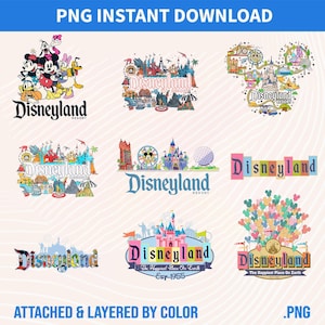 Paquete de ratón y amigos PNG, Disneyland Est. 1955 Png, Disneyworld Png, Ratón retro y amigos PNG, Viaje familiar PNG, Vacaciones familiares Png