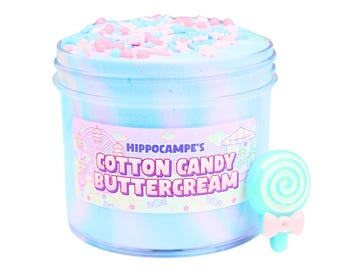 Cotton Candy Buttercream Slime (SCENTED)