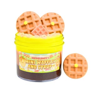 Mini Waffles And Syrup Slime (SCENTED)