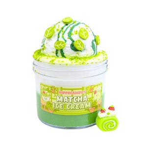Matcha Ice Cream Slime (SCENTED)