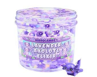 Lavender Axolotl Elixir Slime