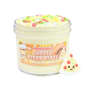 Cheesy Pizza Bites Slime (SCENTED)
