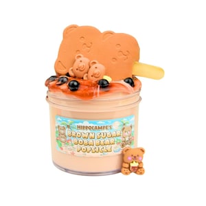 Brown Sugar Boba Bear Popsicle Slime (SCENTED)