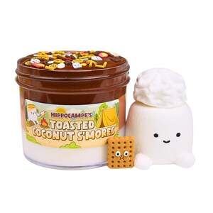 Gerösteter Kokosnuss S&#39;mores Slime (DUFTFREI)