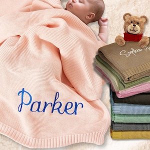 Personalized Baby Gift, Custom Baby Name Blanket, Newborn Blanket, Baby Shower Gift, Keepsake for Baby/Christmas gift