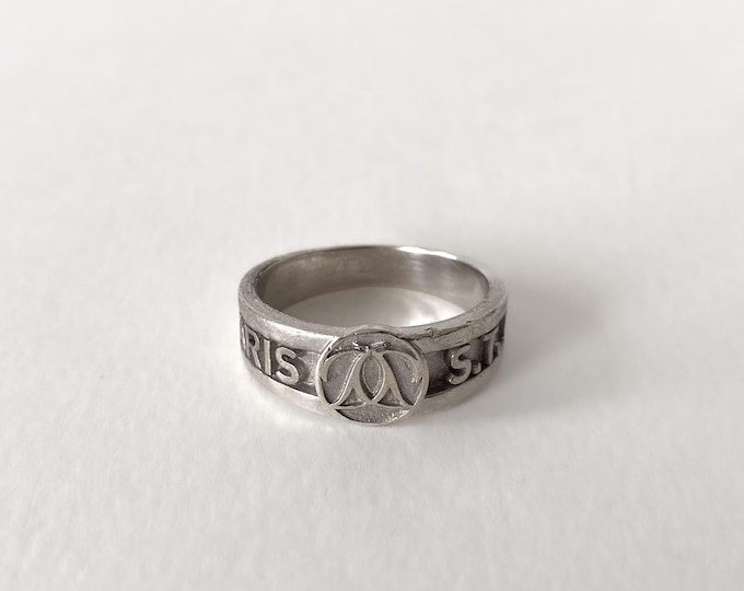 Men’s Vintage Sterling Silver Ring by S.T. Dupont Paris