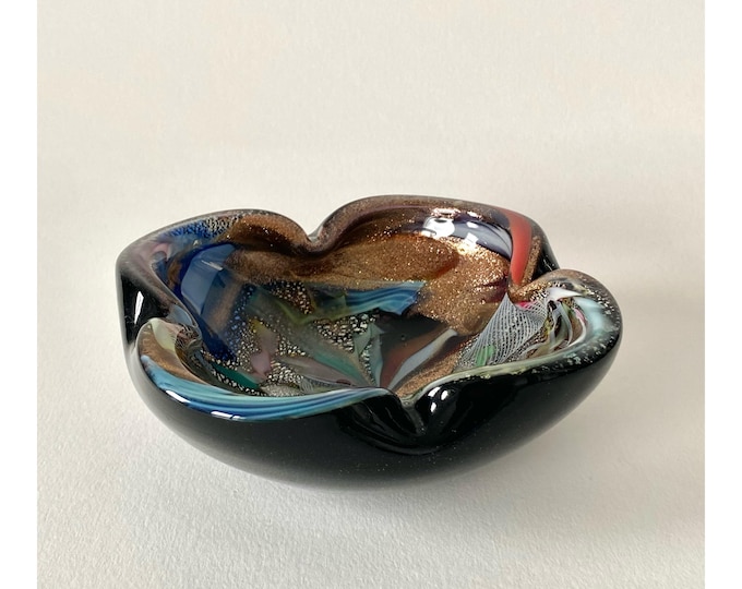 Dino Martens & Aureliano Toso – Tutti Frutti Murano Glass Ashtray, 1950s