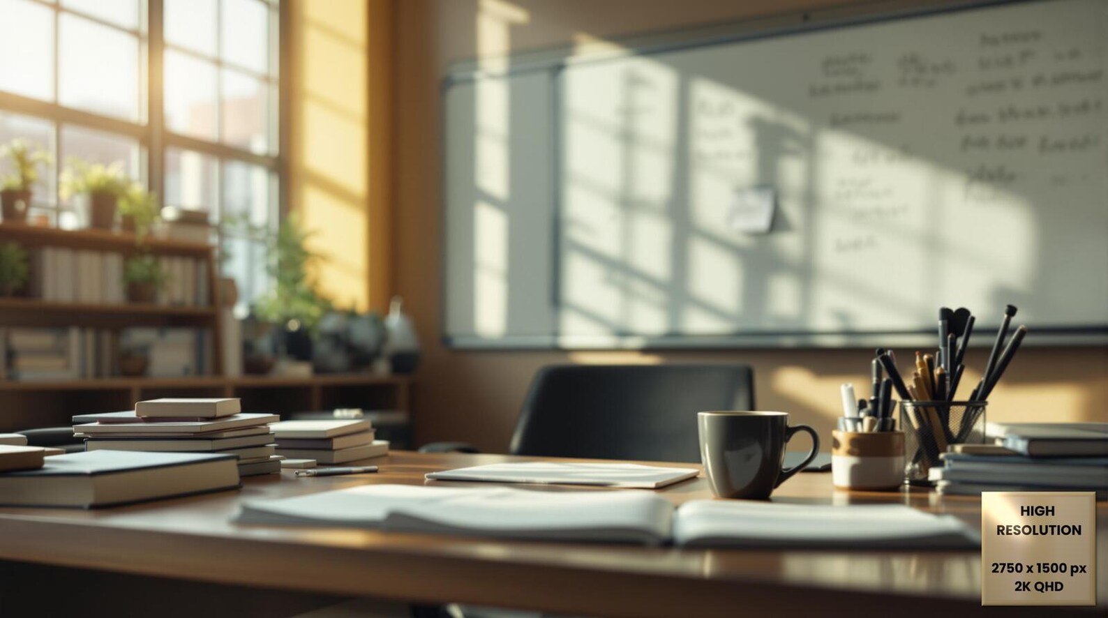 Virtual Office Zoom Background - Classroom Training Education Workshop ...