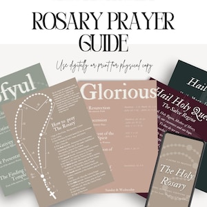The Rosary Prayer Guide