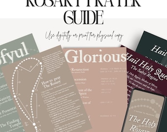 The Rosary Prayer Guide