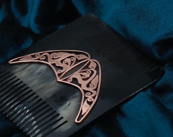 Handcrafted Buffalo Horn Comb and Keratin Treatment - Elevate Your Hair Care Routine Bride Gifts