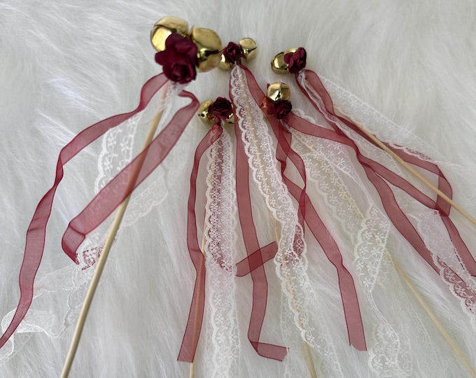 10 Bell Wands Bridesmaid – Festive “Cubuk Zil” for Henna Night Favor kina gecesi nedime zili