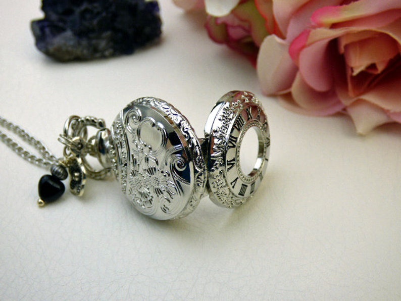 18th Century Silver Necklace Watch Victorian Era Watch Etsy