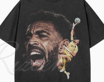 Vozinha Cabo Verde Design 2 ヴィンテージシャツ、Big Head Vintage Comfort Colors 90年代ユニセックスシャツ