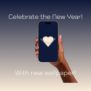 Aesthetic Smartphone Wallpaper - New Years Themed