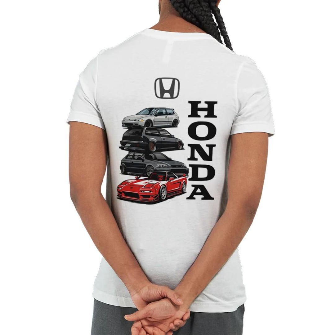 Honda Civic/crx/nsx Tshirt Honda Clothing Honda Family Women's