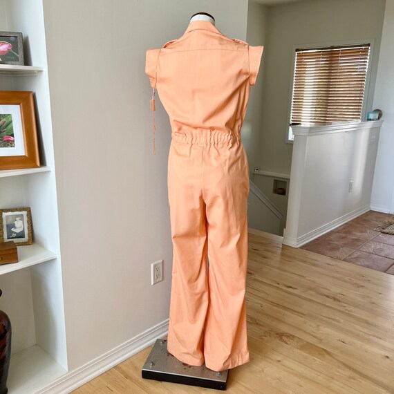 80’s Peach Parachute Jumper by George Georgiou