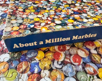 Vintage Springbok Puzzle - About a Million Marbles - over 500 pcs.