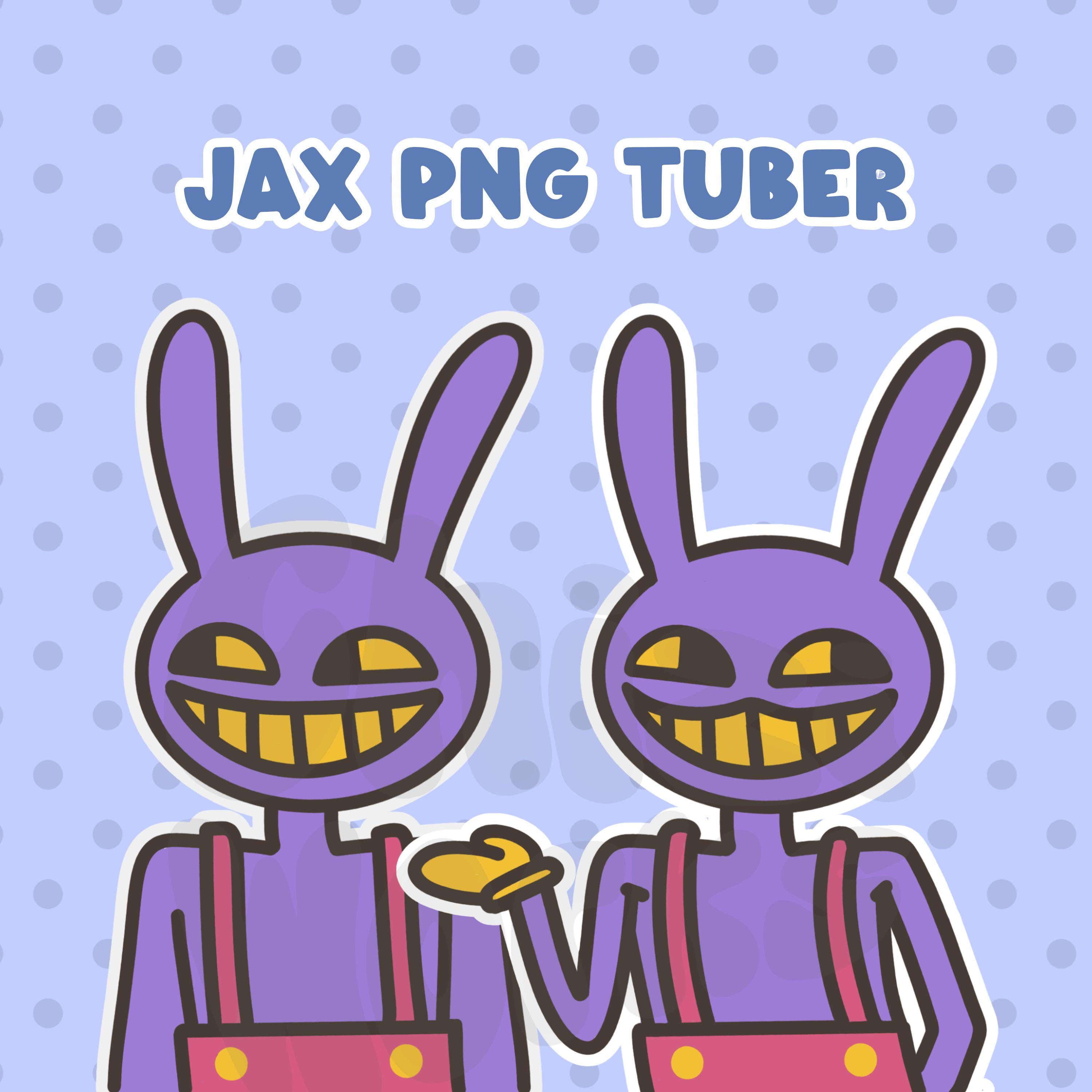 Jax Twitch Youtube Discord PNG Tuber | the Amazing Digital Circus ...