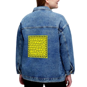 Vintage Denim Jacket / Vintage light denim jacket, oversized jean jacket, blue jean jacket, Levi’s denim jacket, made in USA