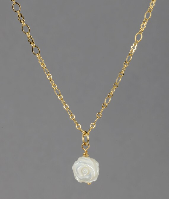 FREE SHIPPING Flower Girl Necklace Graduation Necklace