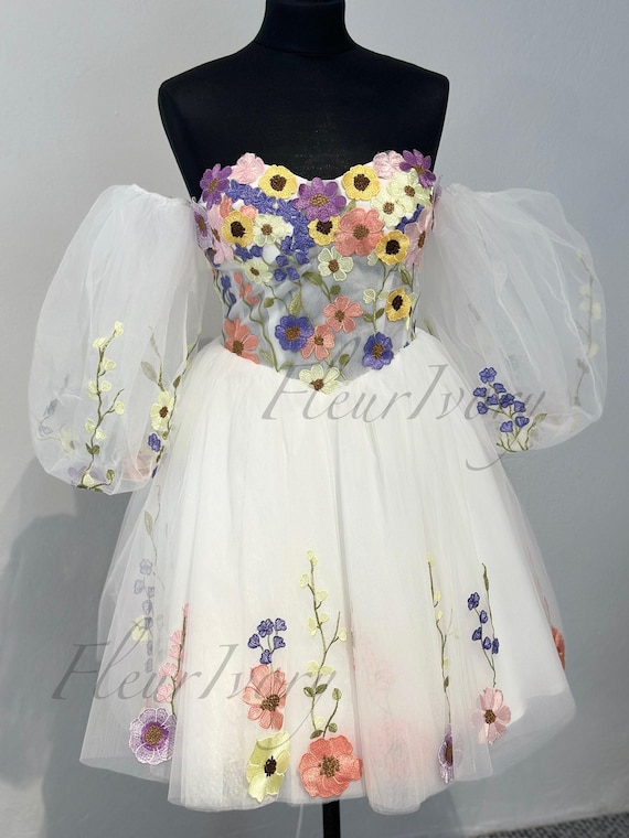 colorful short wedding dresses Off the Shoulder Short Bridal Dress WL021 Off the Shoulder Short Bridal  Dress WL021