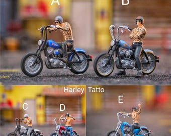 Hot Wheels HARLEY DAVIDSON Car Set of 5, NIP 2000 Harley Davidson