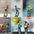 Miniature Figure BonJovi, Slash, BobMarley, Kurt Cobain, Scale 1/64 or 1/87 for Diecast and Diorama product logo