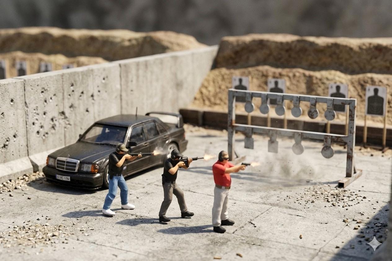Miniature Figure Shooting Range Scale 1/64 or 1/87 for Diecast and ...