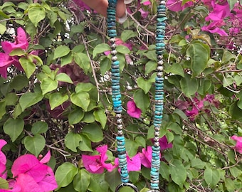 Horse Bit Navajo Pearl Necklace 17”
