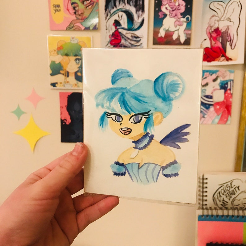 Mew Mint Tokyo Mew Mew sketch card Minto Aizawa
