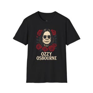 Ozzy Osbourne Prince of Darkness T-Shirt, Rock Music Tee, Retro Music Shirt, Gifts for Metal Fans, Unisex Band Apparel