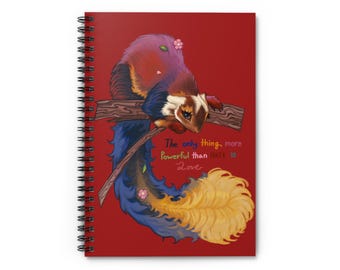 Malabar Giant Squirrel Journal – Creature Art, Positive Message