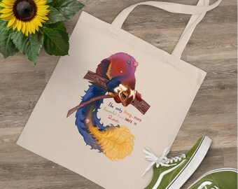 Malabar Giant Squirrel ToteBag | with Positive Message